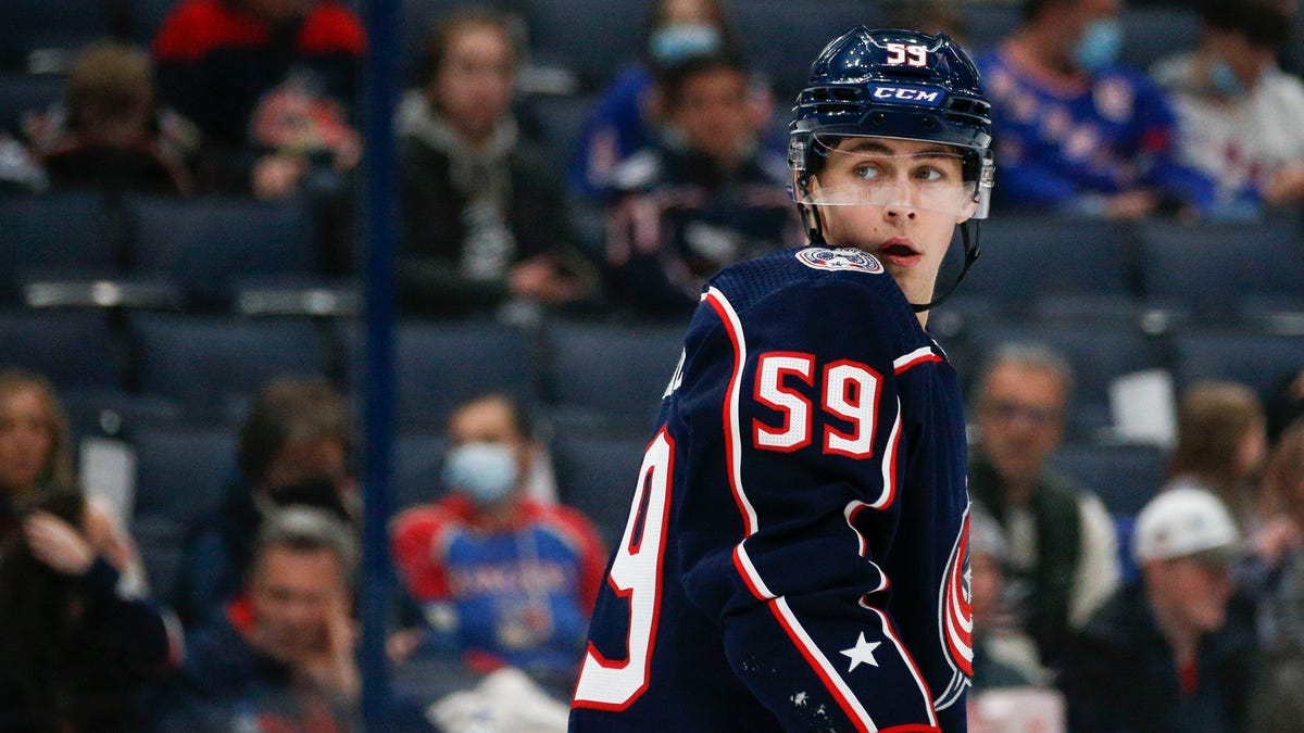 Yegor Chinakhov requests trade from Columbus Blue Jackets