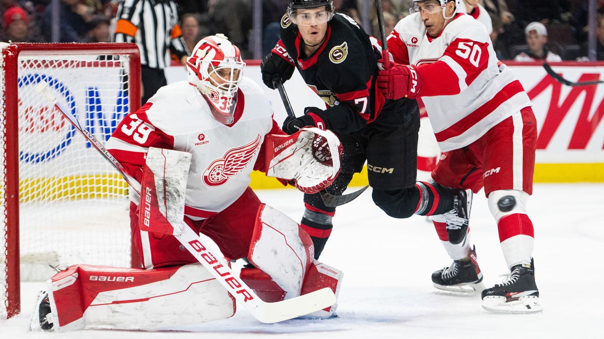 Wings have 49 shots in Ottawa, but lose sixth consecutive game