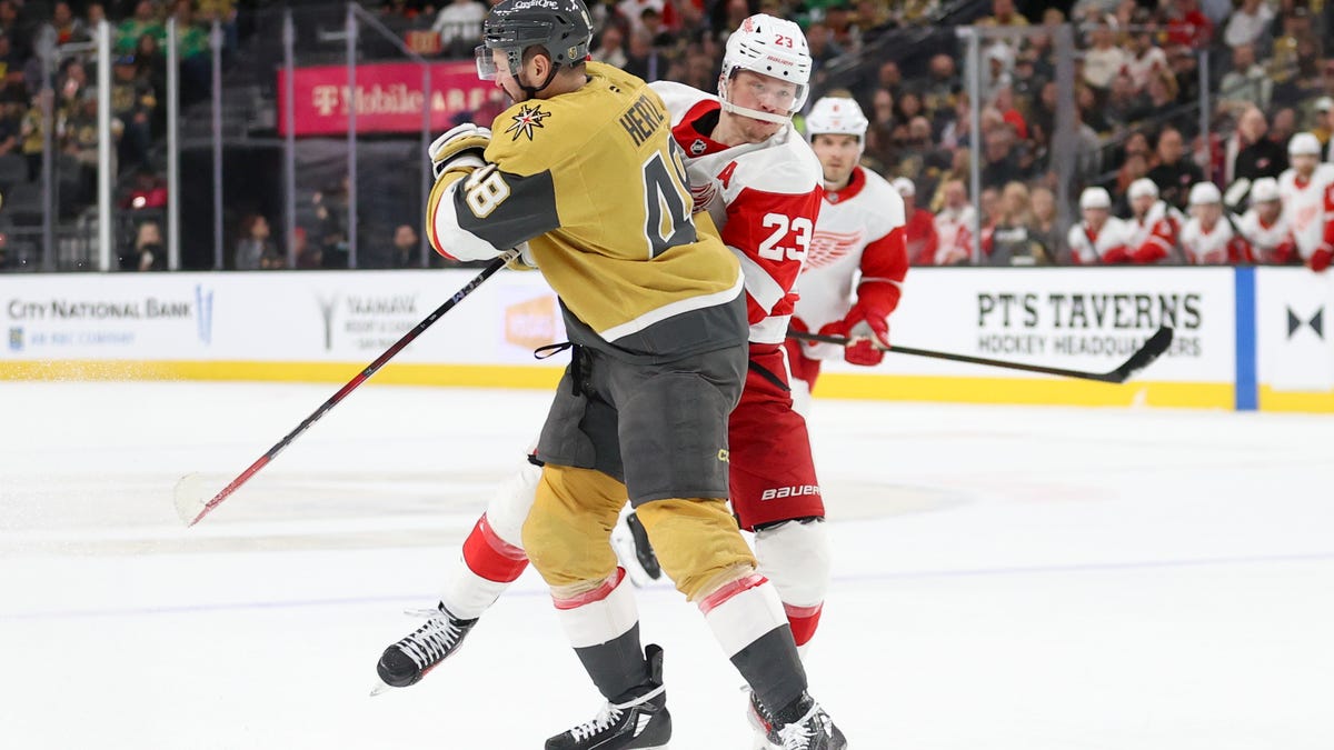 Red Wings' playoff dreams flickering away after 6-3 loss in Vegas