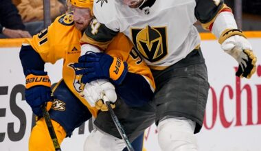 Predators sign Nicolas Hague to 4-year extension after trade from Vegas