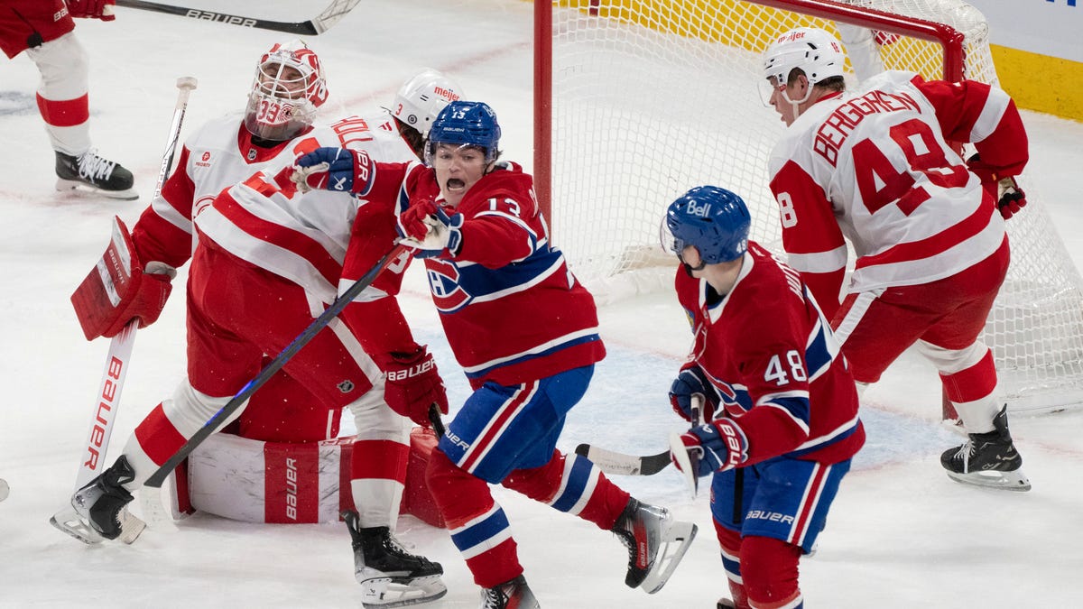 Wings' playoff hopes take massive hit in 4-1 loss to Montreal