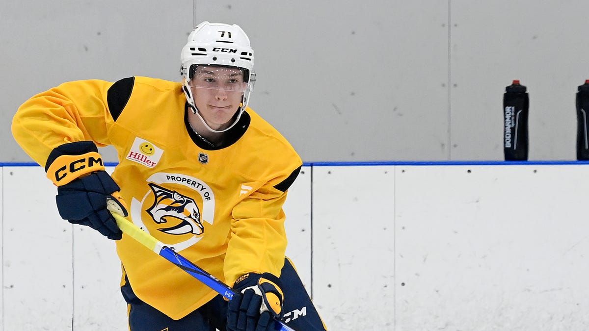 Predators' Cameron Reid living dream with childhood friend Brady Martin