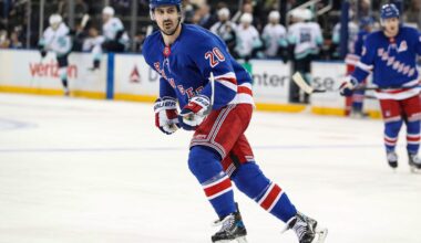 Chris Kreider feels 'appreciation' at Shoulder Check Showcase