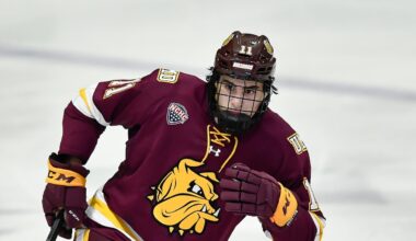 Bruins 2022 draft pick’s college team has ‘moved on’ from center (report)
