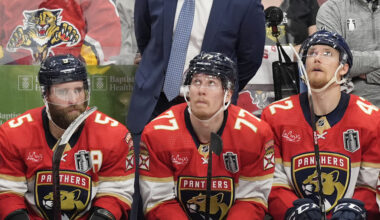 Back-to-back Stanley Cup champion Panthers re-sign Brad Marchand and Aaron Ekblad, AP sources say