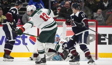 Avalanche offense sputters in loss to shorthanded Wild