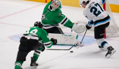 Utah gets 5 power-play scores to beat Stars – NBC 5 Dallas-Fort Worth
