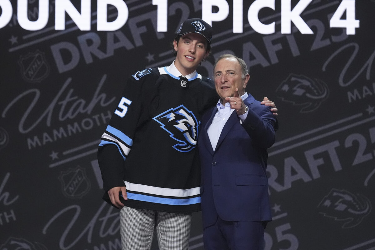 NHL Draft: Utah Mammoth take Quebec center Desnoyers with No. 4 pick | News, Sports, Jobs