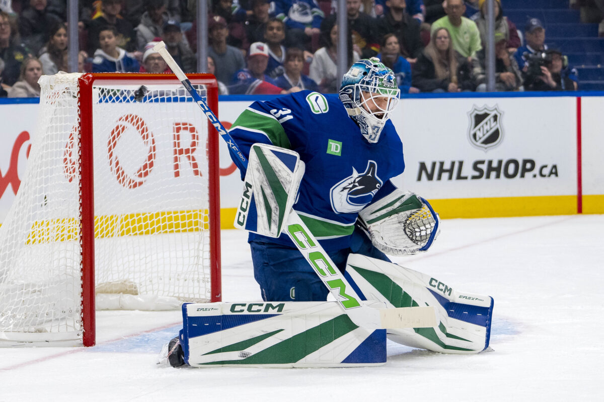 Arturs Silovs Vancouver Canucks