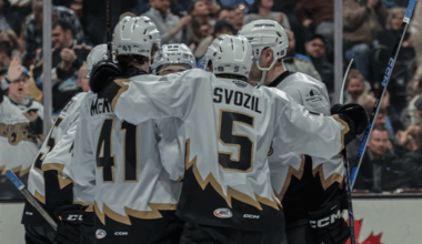 Cleveland Monsters | Monsters battle back for 3-2 victory over Bruins