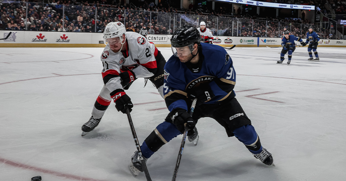 Cleveland Monsters | Monsters fall 2-1 in a shootout to Senators