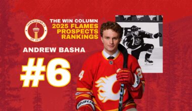Calgary Flames 2025 Prospects Rankings: #6 Andrew Basha