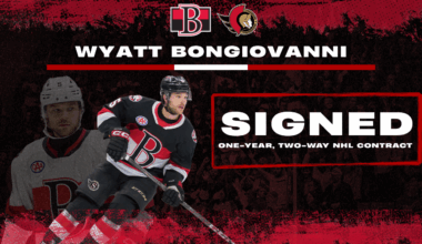 Bonjo’s back with the Senators for 2025-26 – Belleville Sens