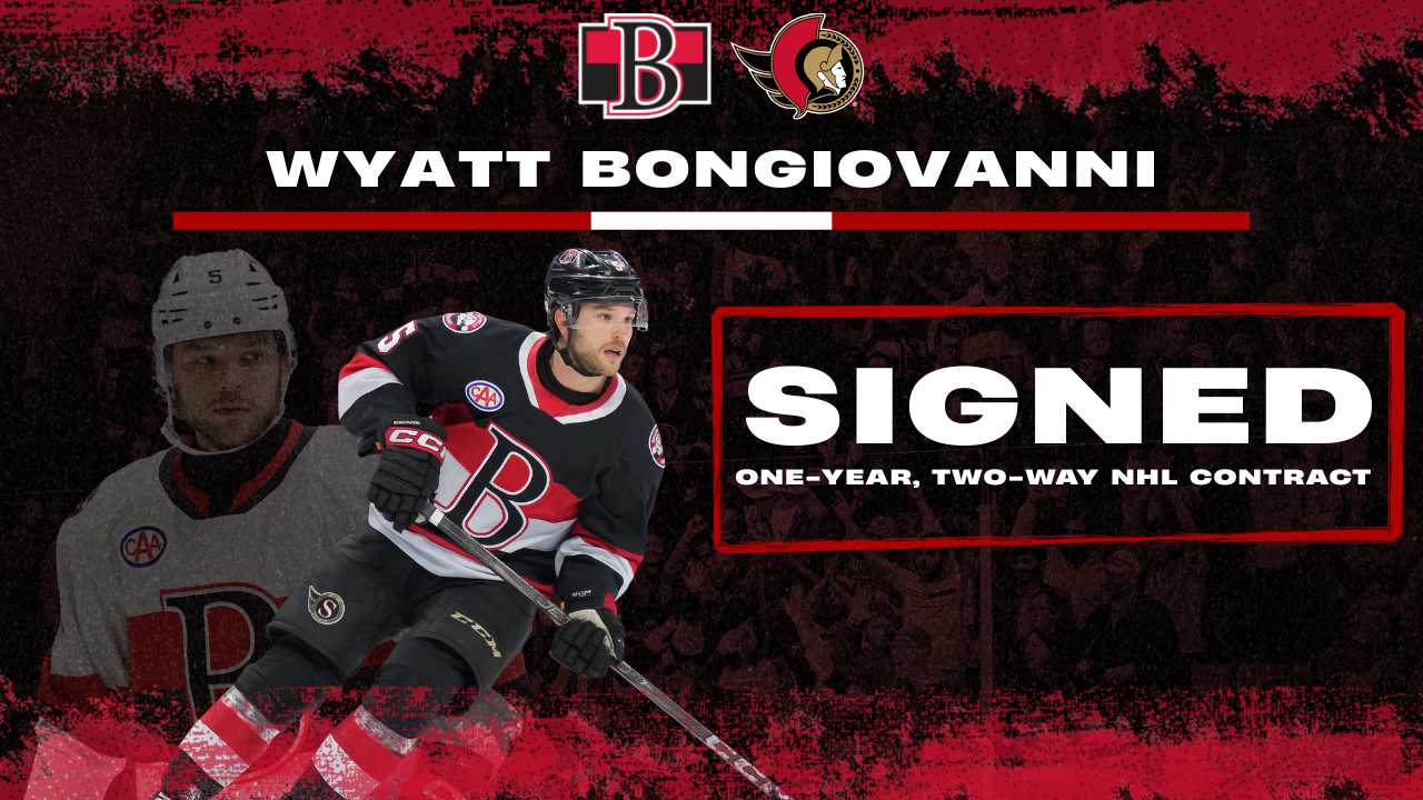 Bonjo’s back with the Senators for 2025-26 – Belleville Sens