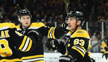 Brad Marchand Voices Gripe With Refs After Loss To Jets