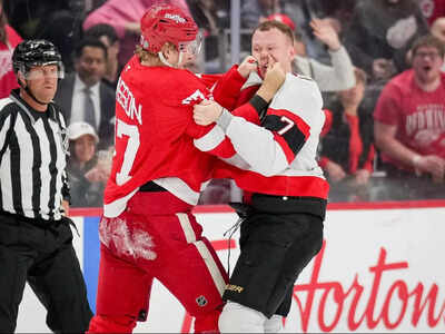 "Gets rolled by a guy half his size": Brady Tkachuk and Simon Edvinsson's fight sparks mixed reactions from NHL fans