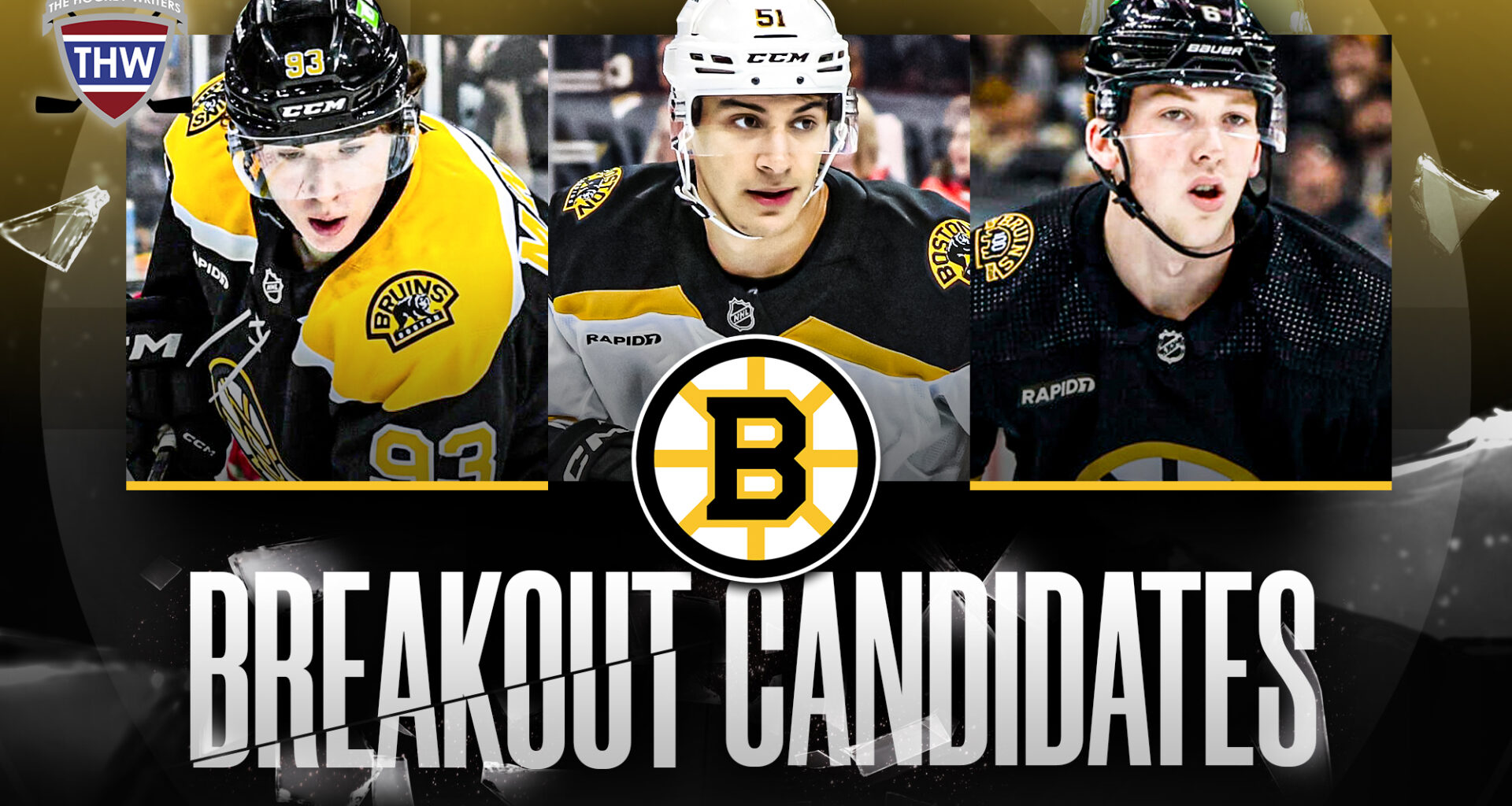 Boston Bruins Breakout Candidates Fraser Minten, Mason Lohrei and Matthew Poitras