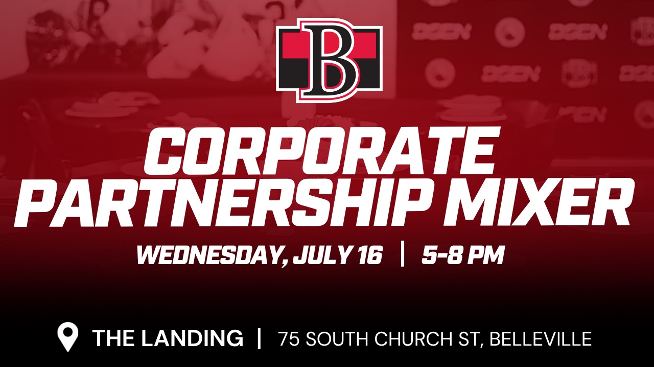 Belleville Senators hosting Corporate Partnership Mixer at The Landing – Belleville Sens