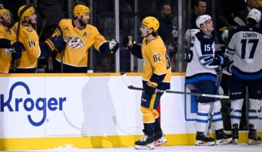 Win streak ends at 11 games as Winnipeg Jets fall in Nashville - Winnipeg