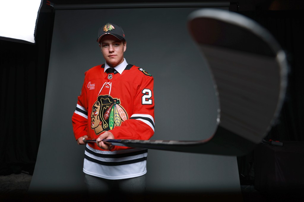 Chicago Blackhawks’ top pick Anton Frondell is 'a great player'