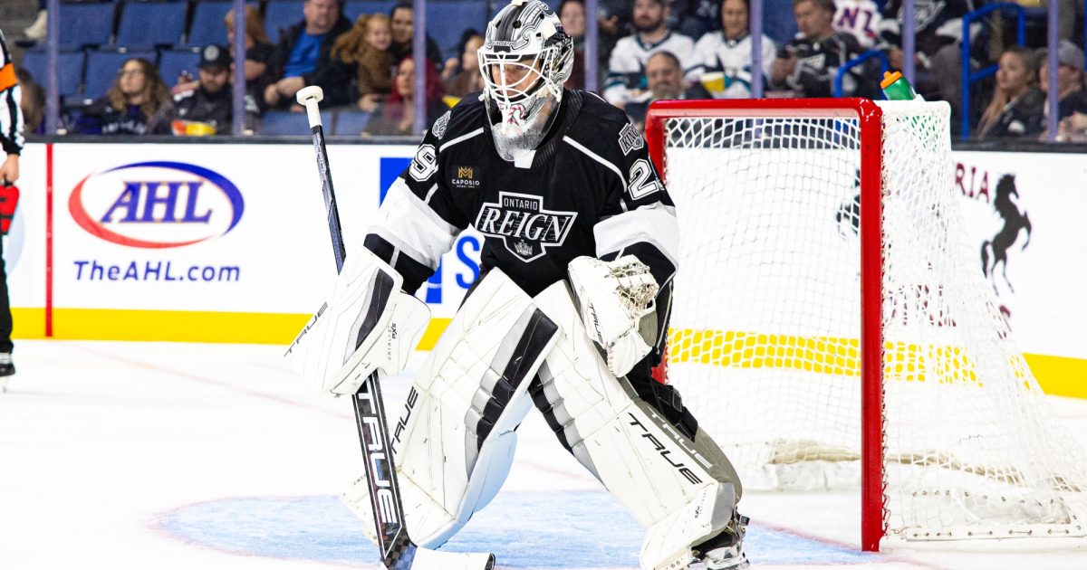 Ontario Reign | LA Kings Loan Pheonix Copley to Reign