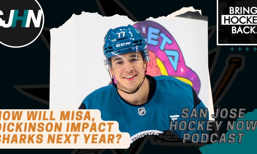 Brock Otten & Will Scouching on How Michael Misa & Sam Dickinson Will Impact Sharks Next Year