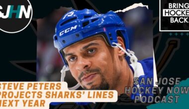 Steve Peters Projects Sharks' Lines Next Year...How Do Reaves & Skinner Help?