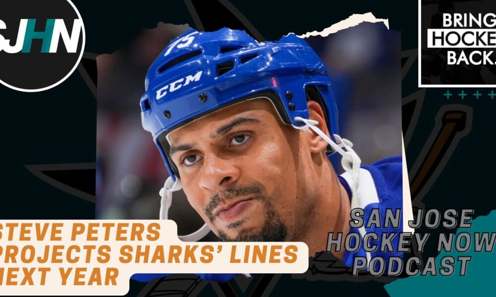 Steve Peters Projects Sharks' Lines Next Year...How Do Reaves & Skinner Help?