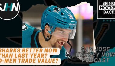 Are Sharks Better Now Than Last Year? What’s Trade Value of Their Defensemen?