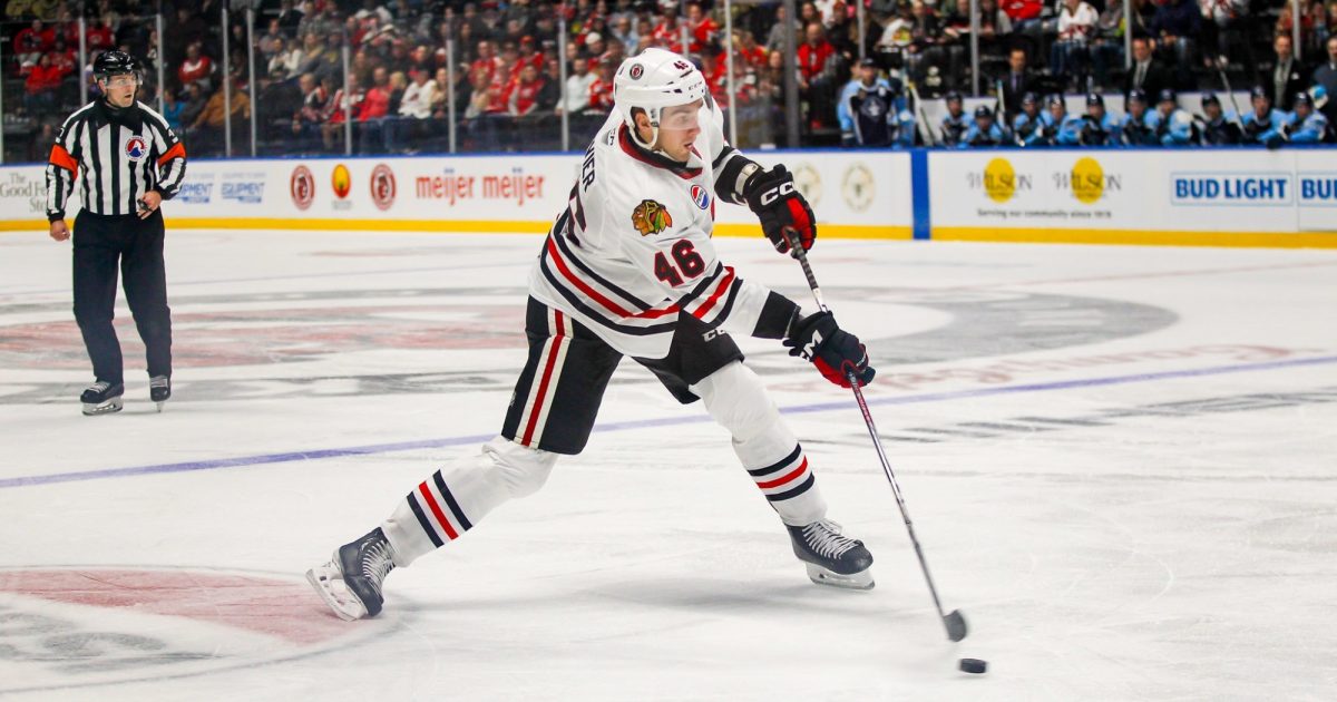 Rockford IceHogs | Blackhawks Assign Crevier to IceHogs