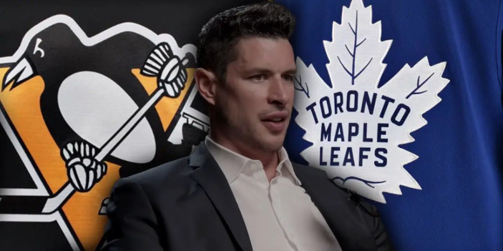 Crosby Penguins Maple Leafs