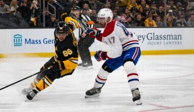 Bruins-Canadiens Projected Lines, Pairings As Boston Tries To Stop Skid