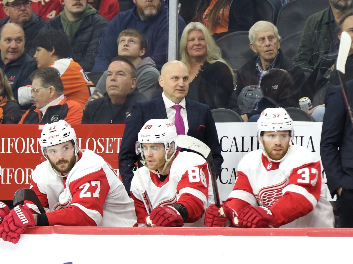 Derek Lalonde Detroit Red Wings