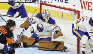 Buffalo Sabres Re-Sign Devon Levi To Short Term "Prove It" Deal - The Hockey Writers - Buffalo Sabres