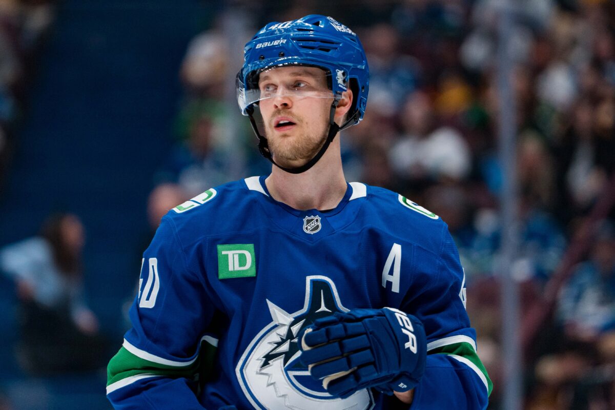 Elias Pettersson Vancouver Canucks