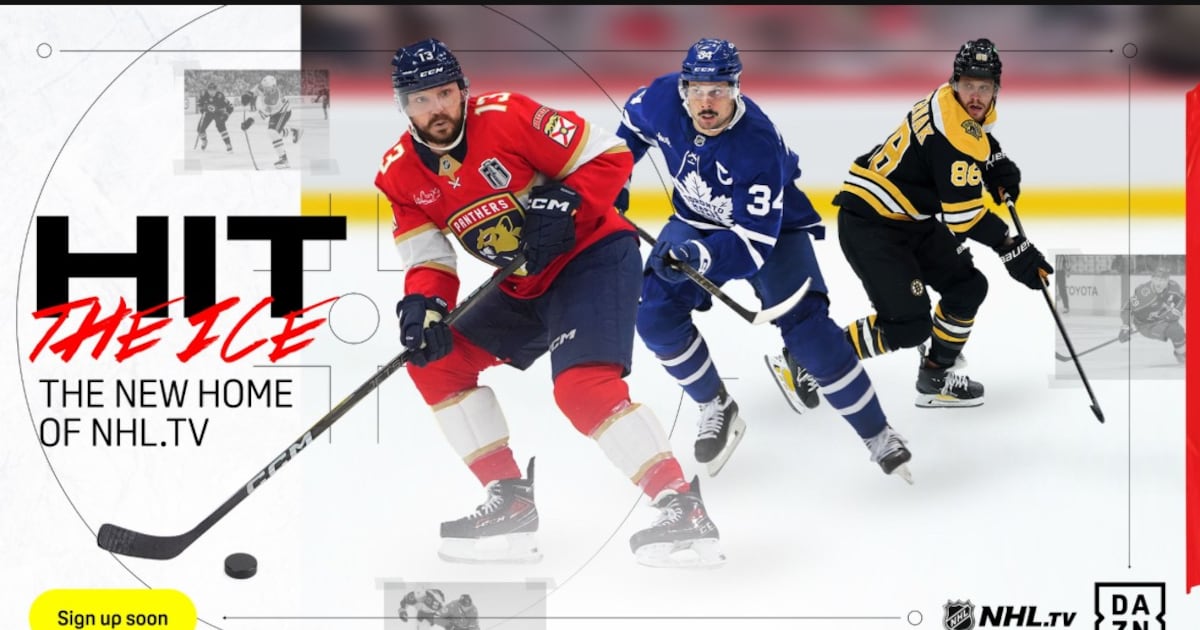 NHL, DAZN partner in multiyear streaming deal for international growth