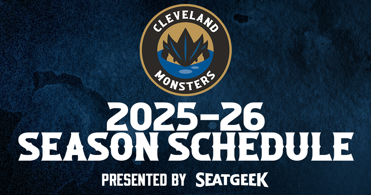 Cleveland Monsters | Cleveland Monsters announce 2025-26 regular…