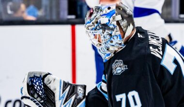 Are Karel Vejmelka's new pads the best in the league? – Deseret News