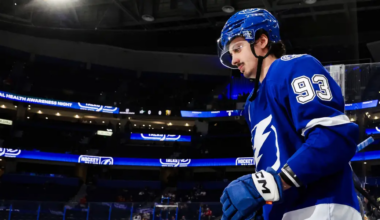 Gage Goncalves of the Tampa Bay Lightning