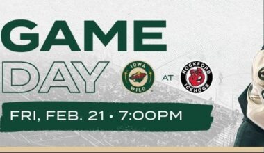 GAME PREVIEW: IOWA WILD AT ROCKFORD ICEHOGS