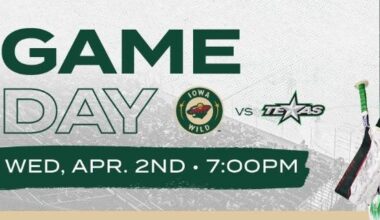 GAME PREVIEW: IOWA WILD AT TEXAS STARS