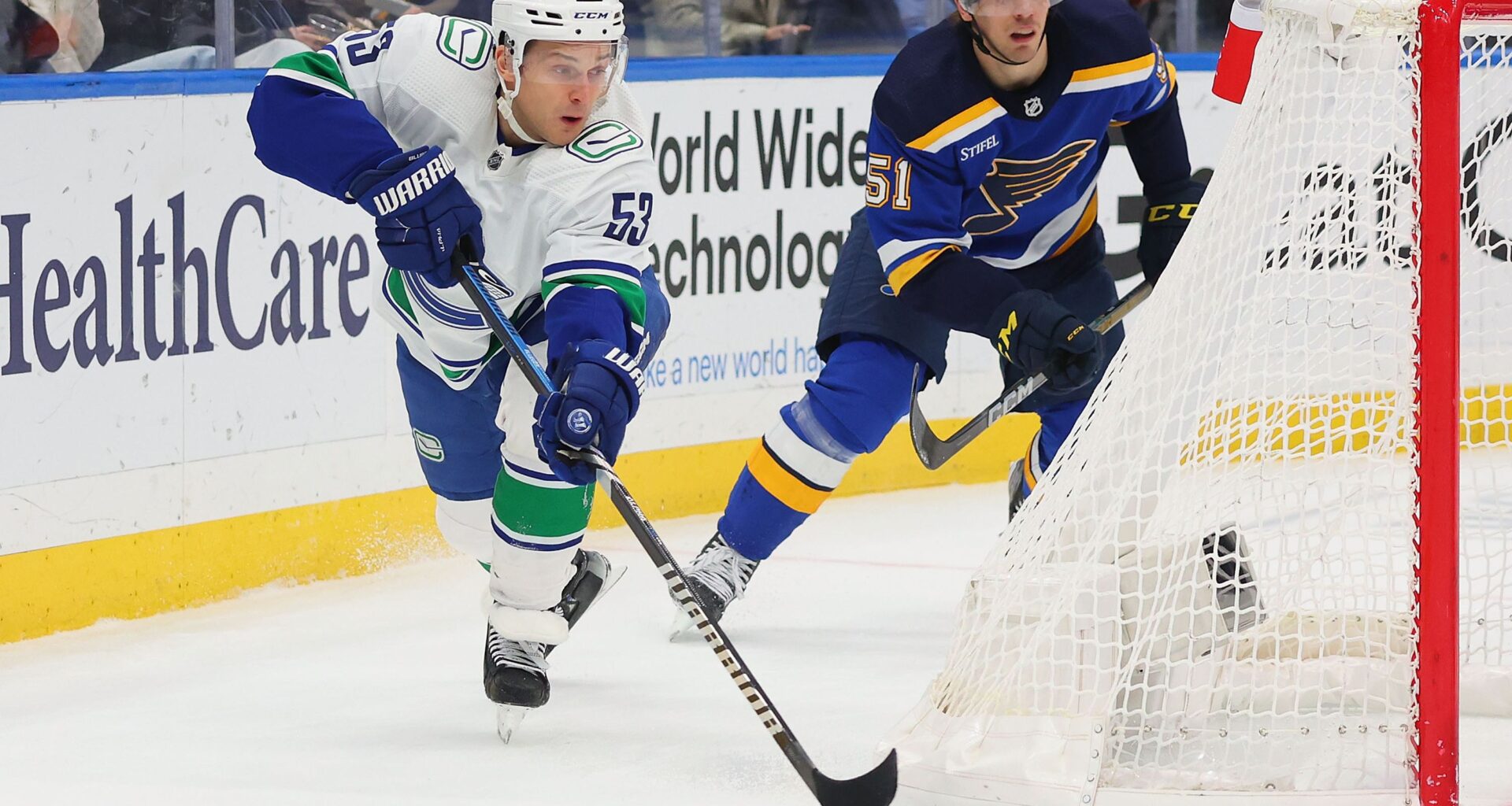 Vancouver Canucks v St Louis Blues