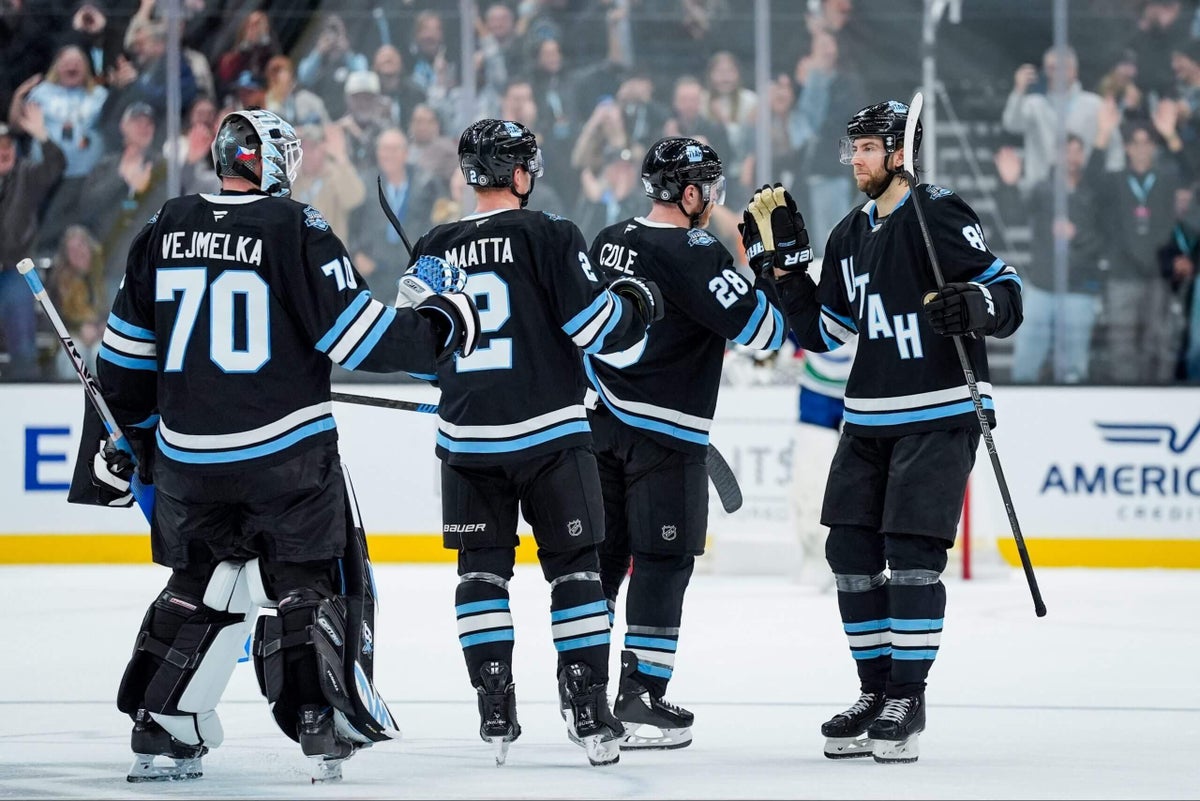 Ian Cole, Olli Maatta, John Marino, Robert Bortuzzo have formed a Pittsburgh faction in Utah