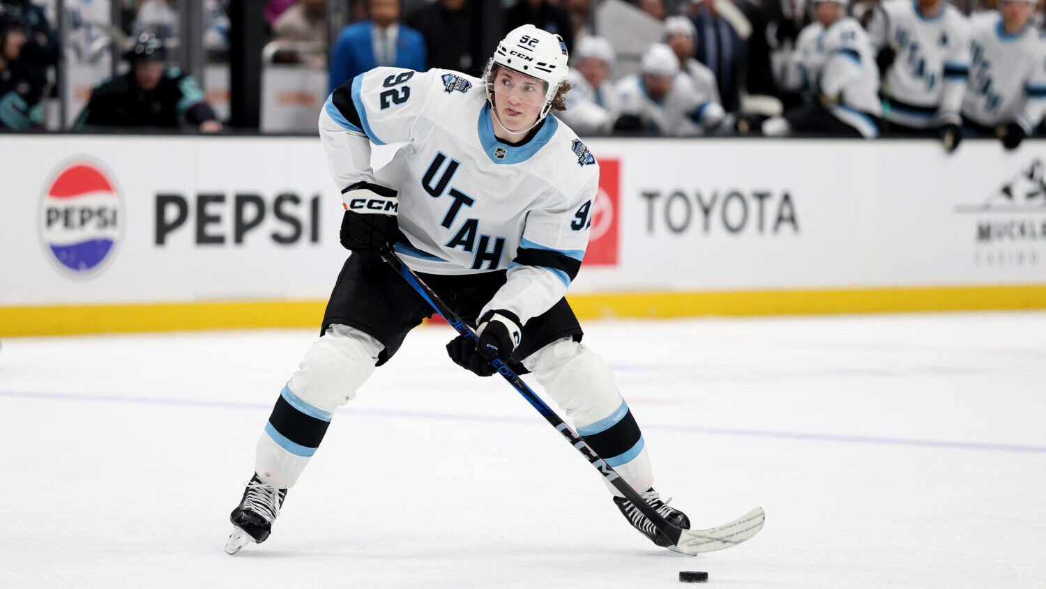 utah hockey club, logan cooley...