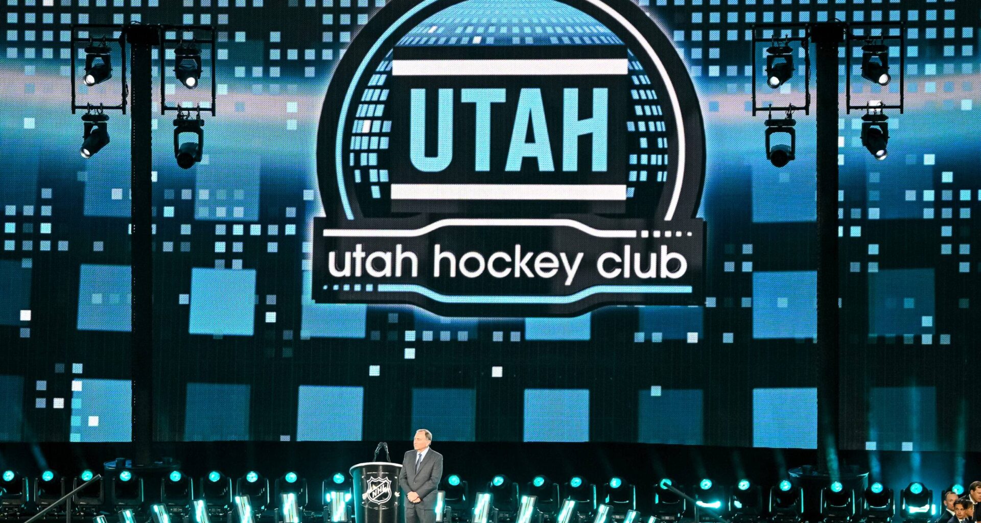 Utah Mammoth drafting fourth overall at the 2024 NHL Draft. San Jose Sharks selected first overall.