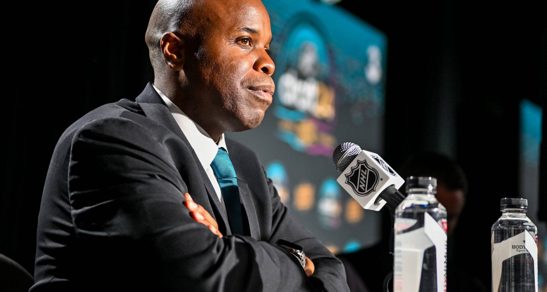 San Jose Sharks GM Mike Grier