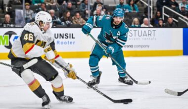 San Jose Sharks defenseman Mario Ferraro