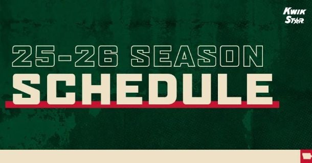 IOWA WILD ANNOUNCES FULL 2025-26 SCHEDULE