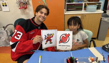 Devils Prospects Make a Difference With Hospital Visits - The Hockey Writers - New Jersey Devils
