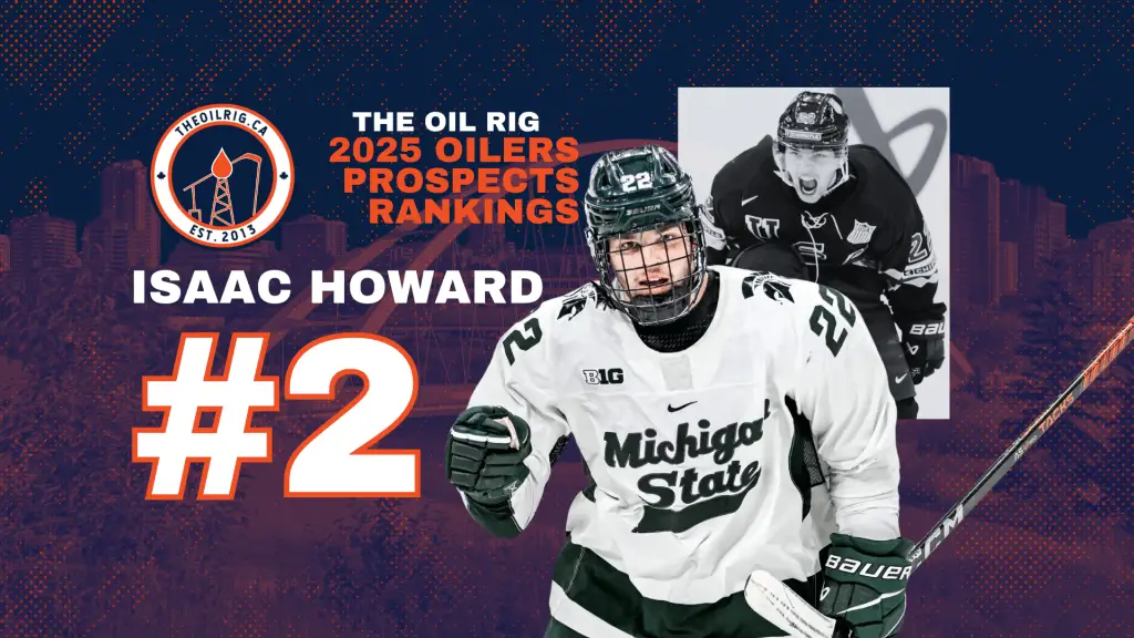 2025 Edmonton Oilers Prospect Rankings: #2 Isaac Howard